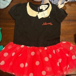 GAP Kids Black and Red Minnie Dress